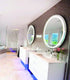 Ablaze RB Premium Round Backlit Bathroom Mirror - mirrors-city-aus
